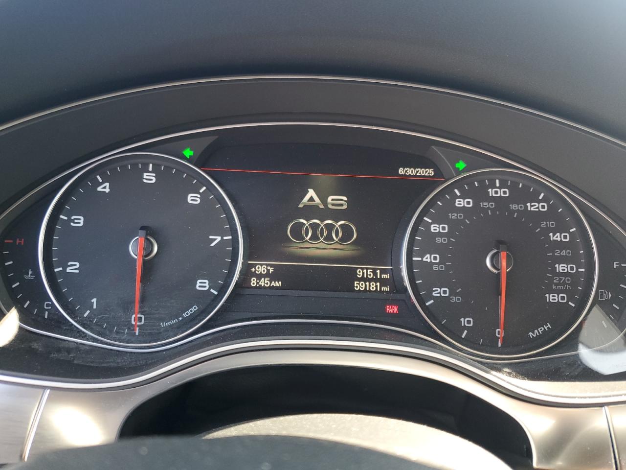 2013 Audi A6 Premium Plus VIN: WAUDFAFC6DN031640 Lot: 63035185