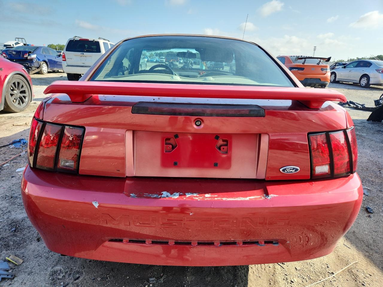 2002 Ford Mustang VIN: 1FAFP40482F101065 Lot: 62633895