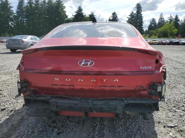  HYUNDAI SONATA 2020 Red