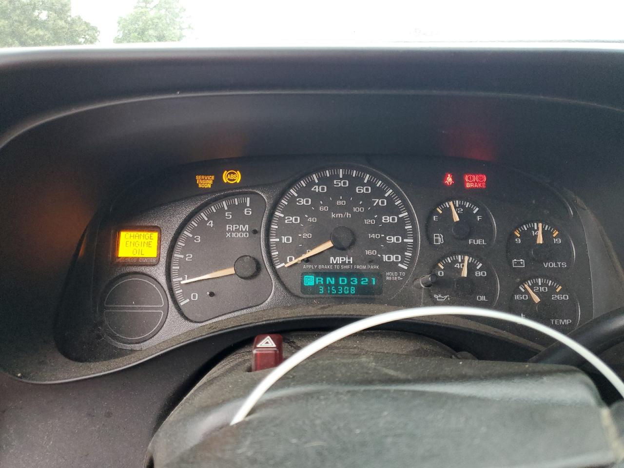 2002 GMC Yukon VIN: 1GKEC13VX2J214974 Lot: 59366495