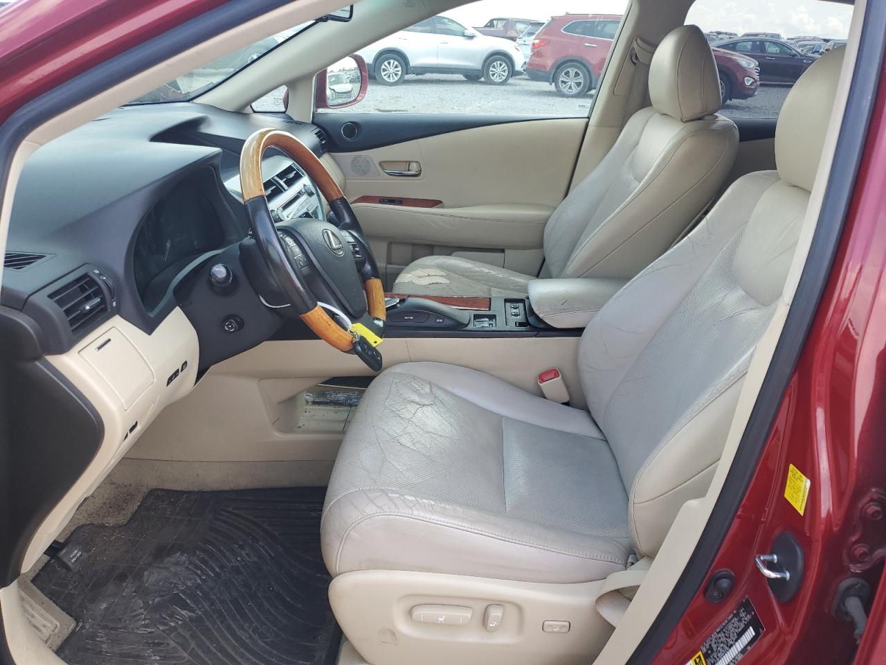 2010 Lexus Rx 350 VIN: 2T2BK1BA8AC076180 Lot: 62896855