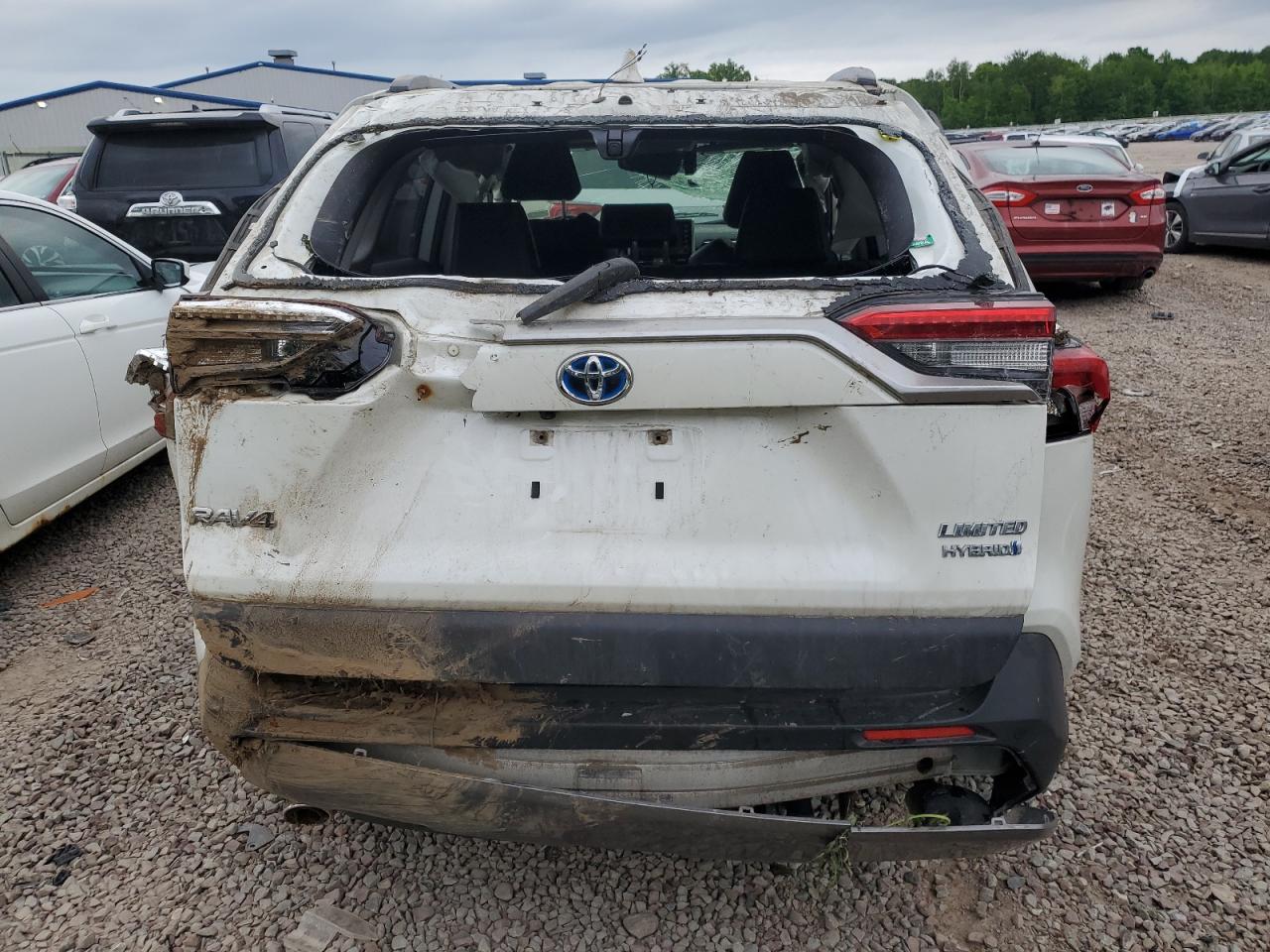 2020 Toyota Rav4 Limited VIN: JTMDWRFV6LD531353 Lot: 61396555