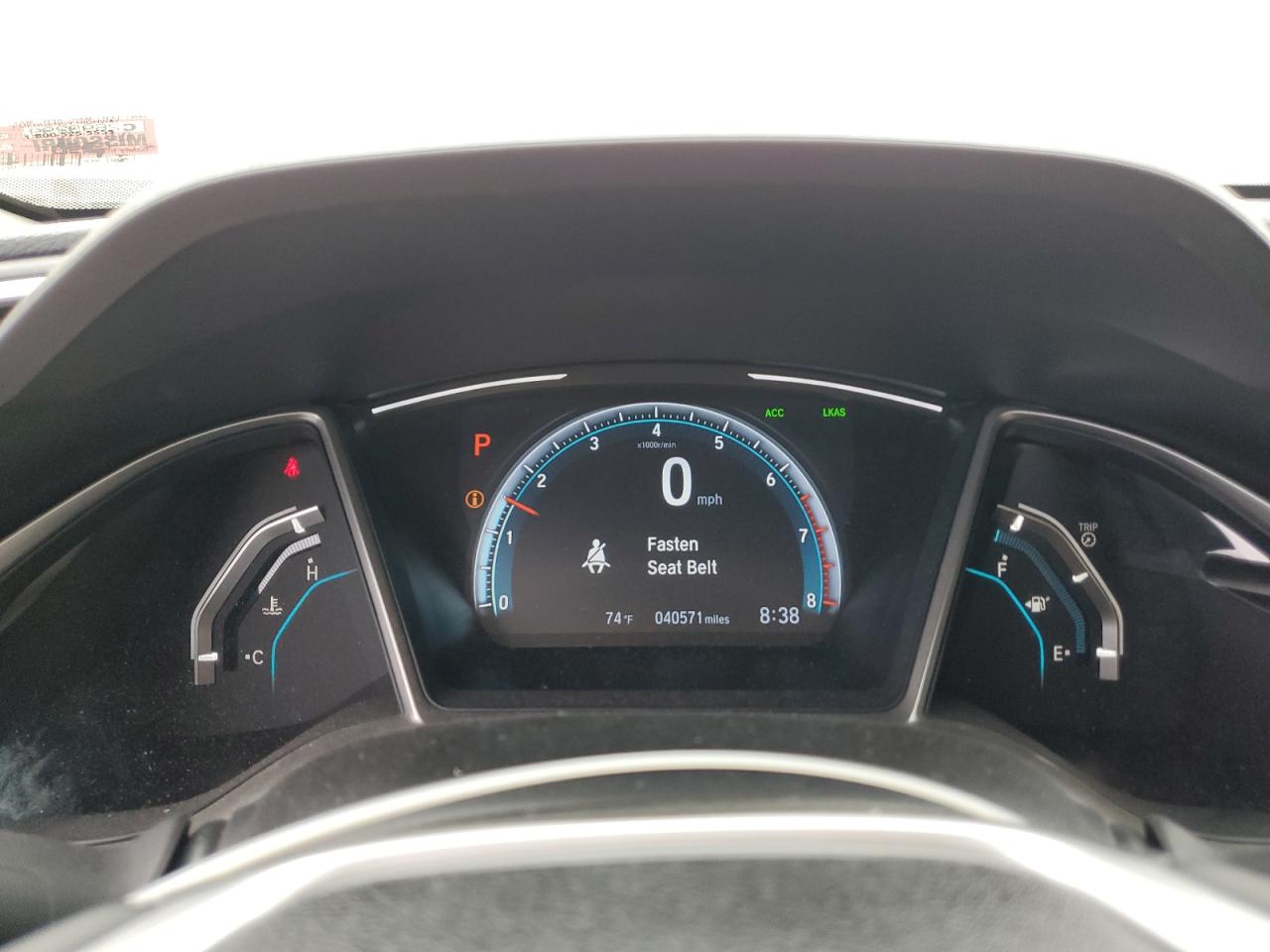 2020 Honda Civic Exl VIN: 19XFC1F70LE017159 Lot: 61044415