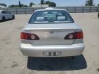 2002 Toyota Corolla Ce en Venta en Bakersfield, CA - Rear End