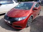 2014 HONDA CIVIC I-VT for sale at Copart WOLVERHAMPTON