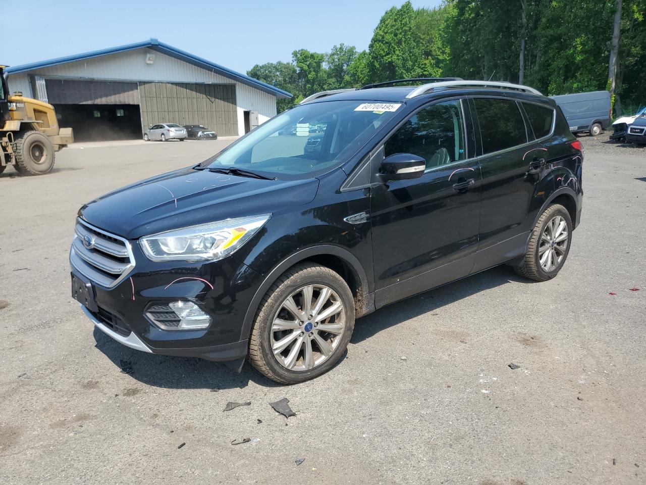 2017 Ford Escape Tit 1.5L en Venta en East Granby, CT - Rear End