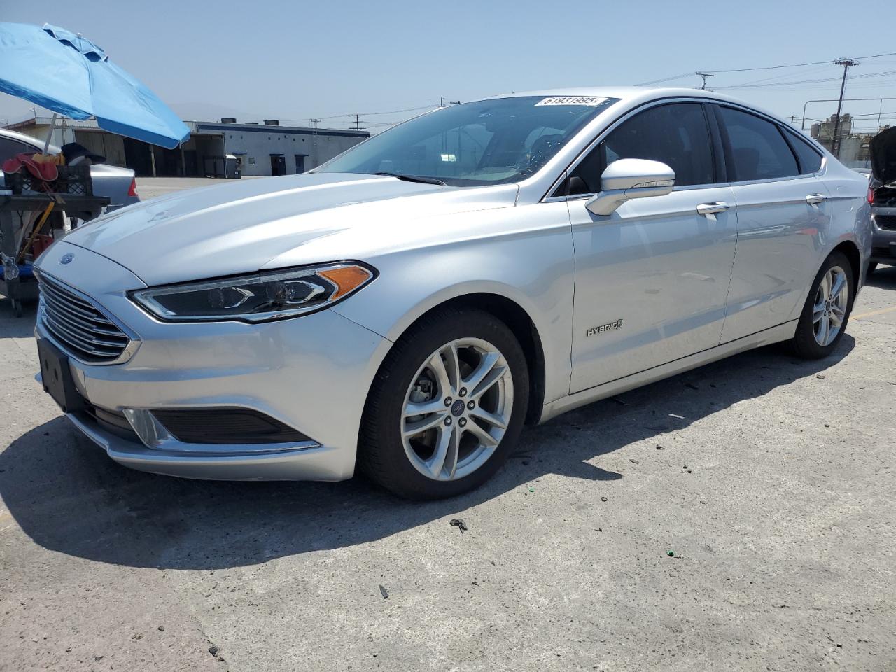 2018 Ford Fusion Se Hybrid for Sale in Sun Valley, CA - Side