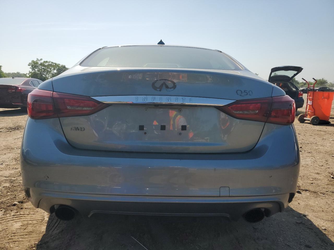 2018 Infiniti Q50 Luxe VIN: JN1EV7AR8JM445290 Lot: 61790815