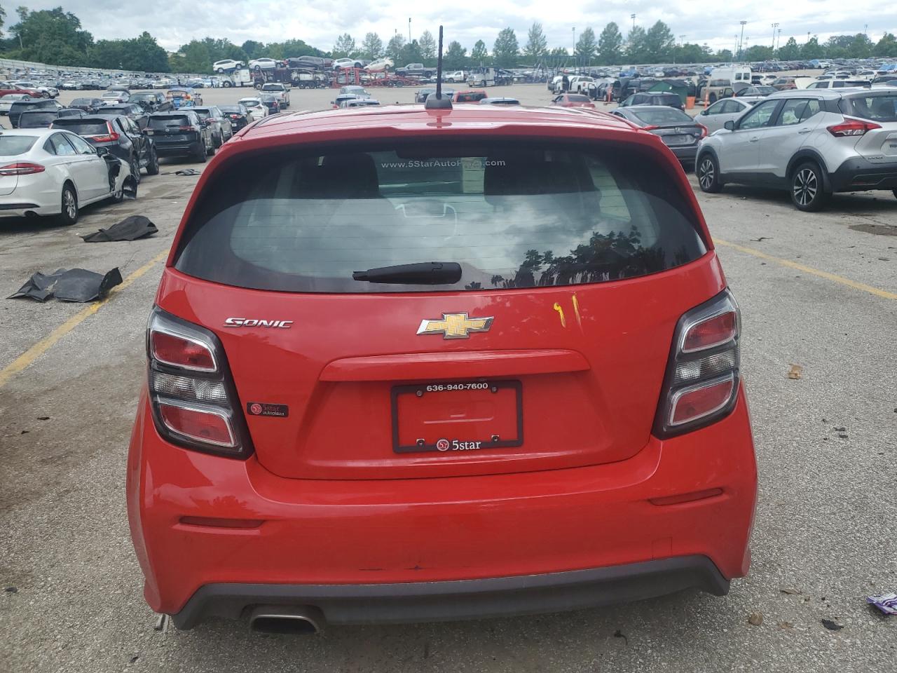 2020 Chevrolet Sonic VIN: 1G1JG6SBXL4131489 Lot: 60044695