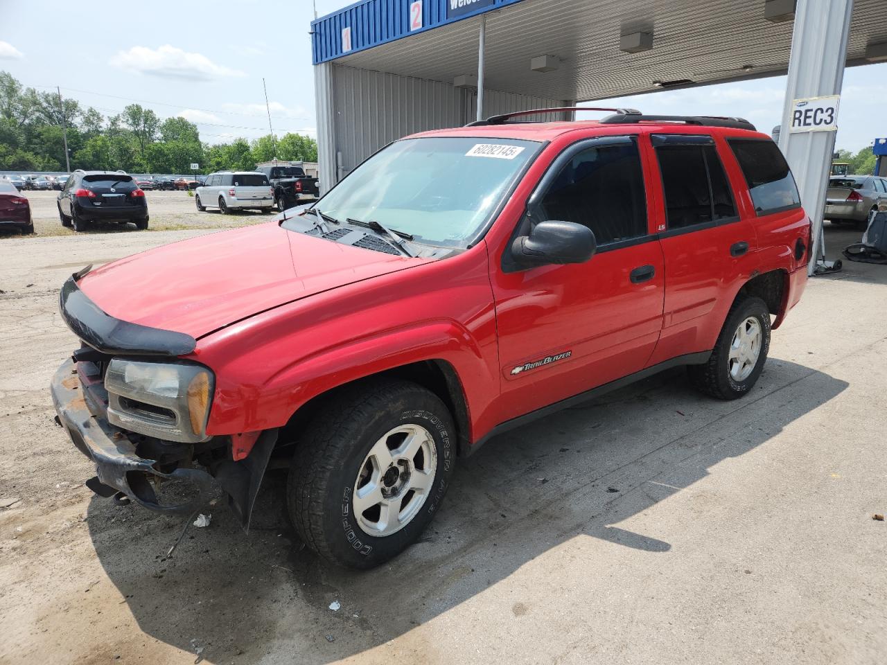 2002 Chevrolet Trailblazer იყიდება Fort Wayne-ში, IN - Front End