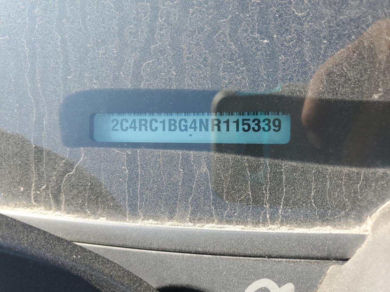 2022 Chrysler Pacifica Touring L VIN: 2C4RC1BG4NR115339 Lot: 61579005