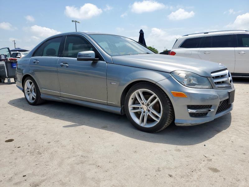 Sedans MERCEDES-BENZ C-CLASS 2012 Srebrny