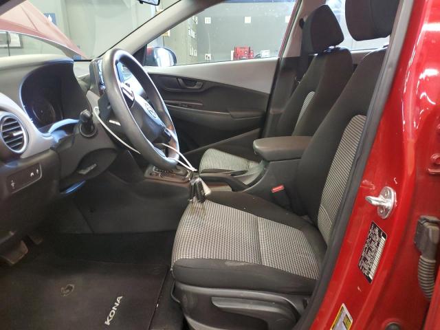  HYUNDAI KONA 2019 Czerwony