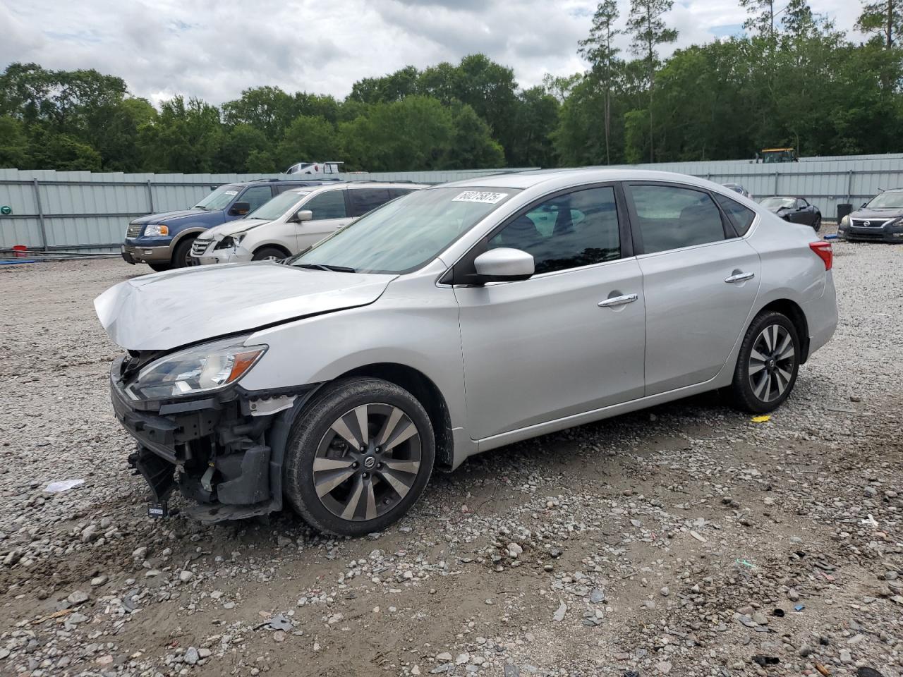 2019 Nissan Sentra S en Venta en Augusta, GA - Front End