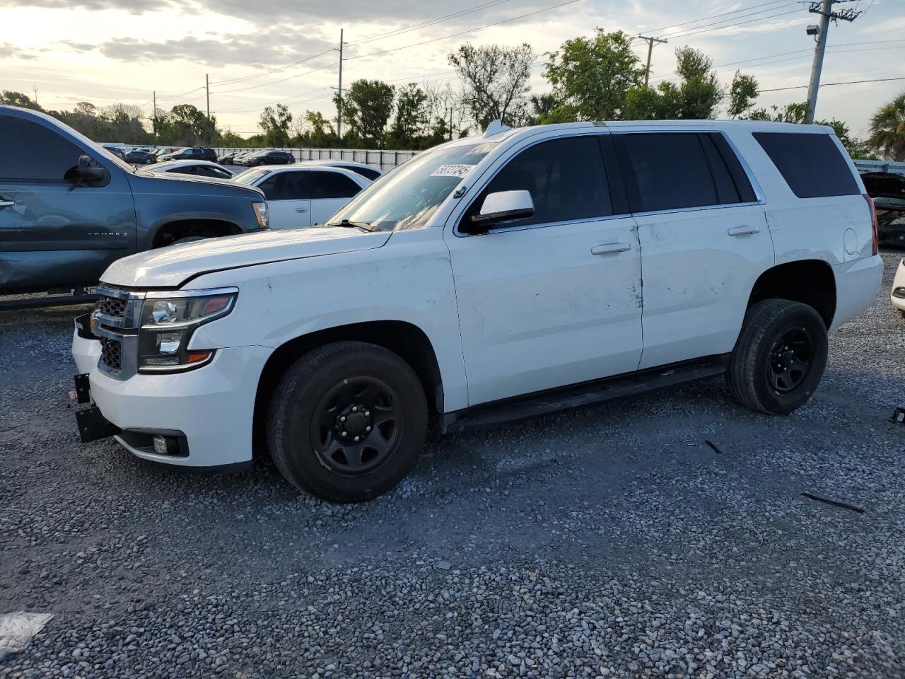 2019 Chevrolet Tahoe Police იყიდება Riverview-ში, FL - Front End