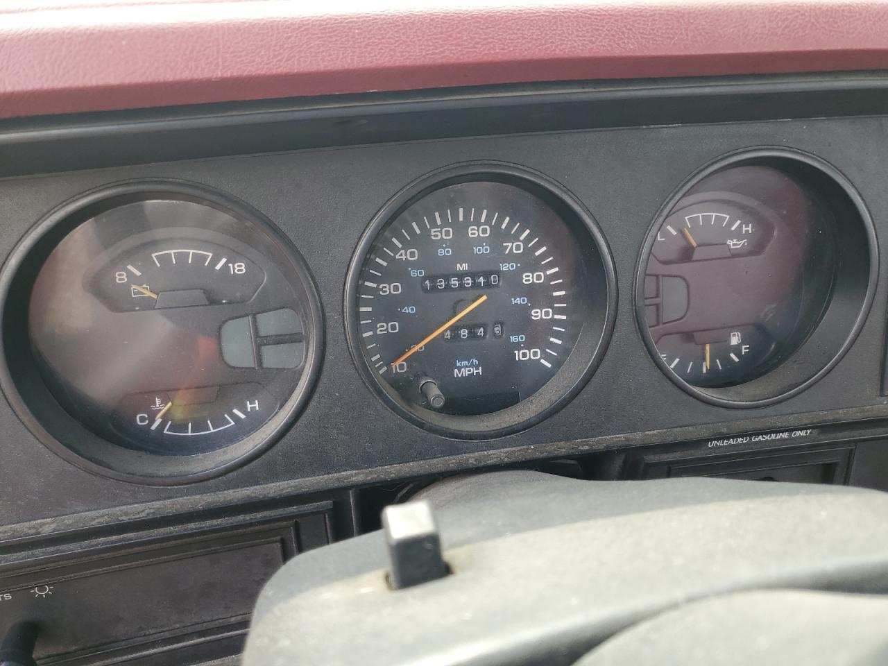 1991 Dodge W-Series W200 VIN: 1B7JM26Y9MS322230 Lot: 62231265