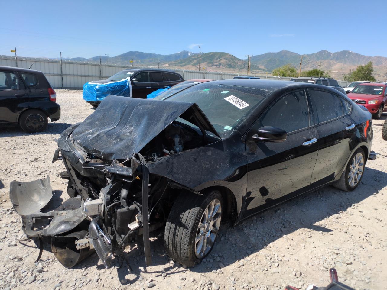 DODGE DART 2013. Lot# 59706845. VIN 1C3CDFCH7DD132598. Photo 1
