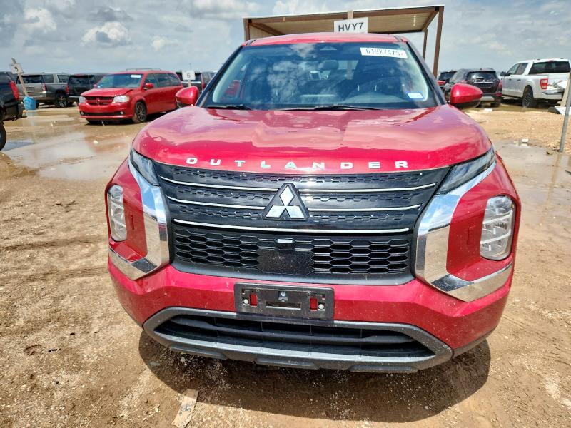  MITSUBISHI OUTLANDER 2022 Czerwony