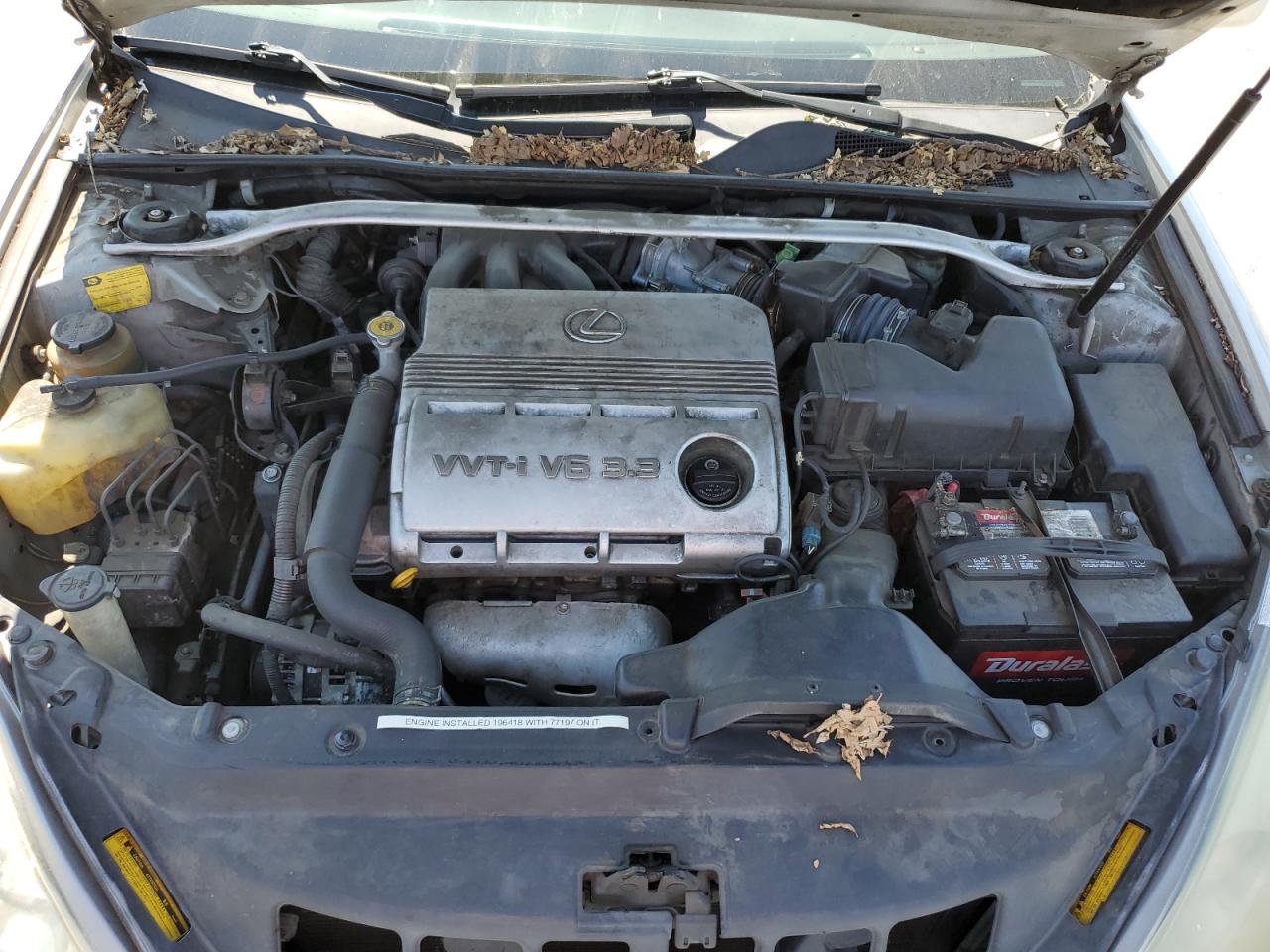 2004 Lexus Es 330 VIN: JTHBA30G145016879 Lot: 59754405