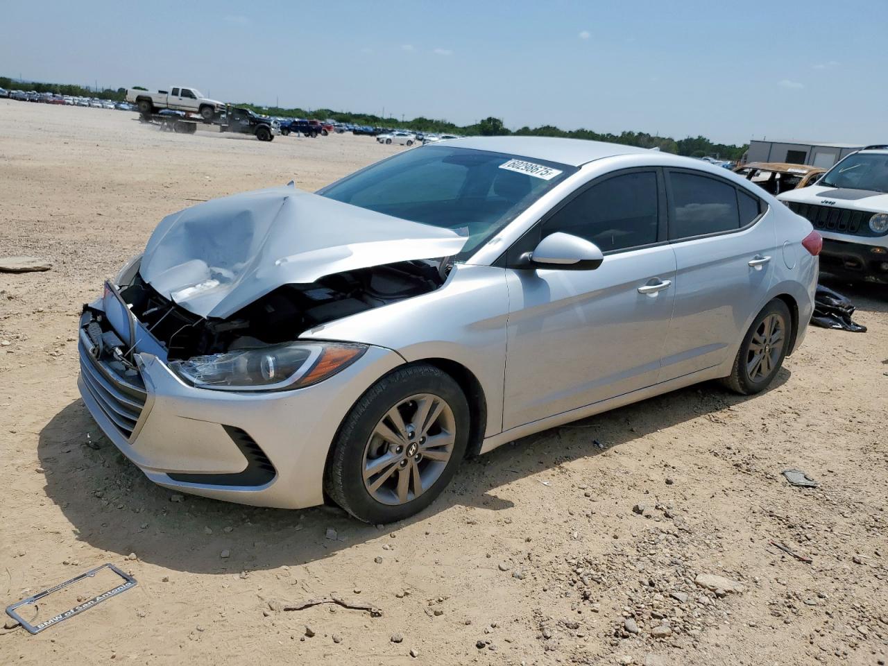 2018 Hyundai Elantra Sel იყიდება San Antonio-ში, TX - Front End