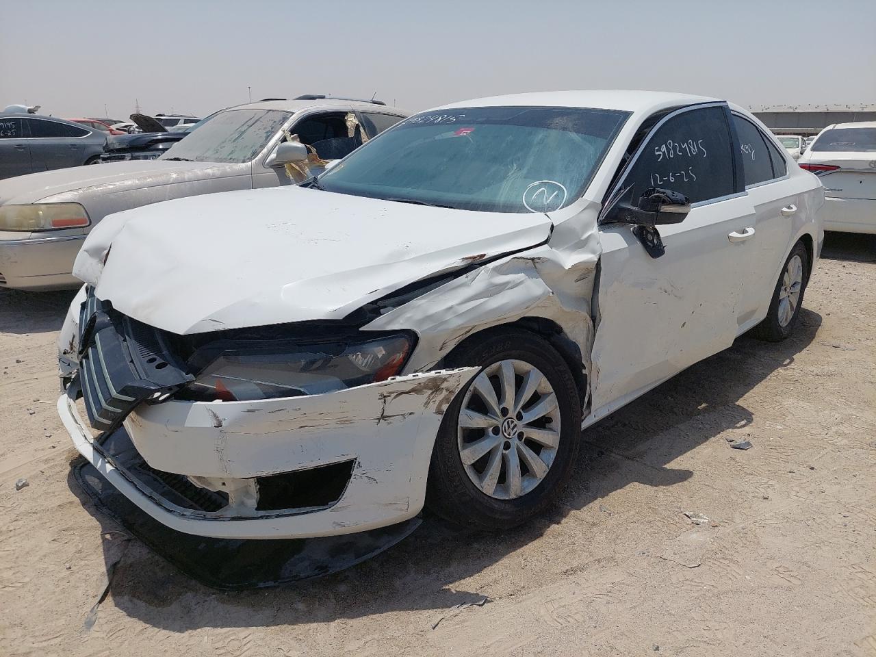 WVWBR7A35FC059245 - 2015 Volkswagen Passat - #undefined