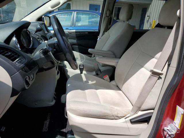  DODGE CARAVAN 2015 Czerwony