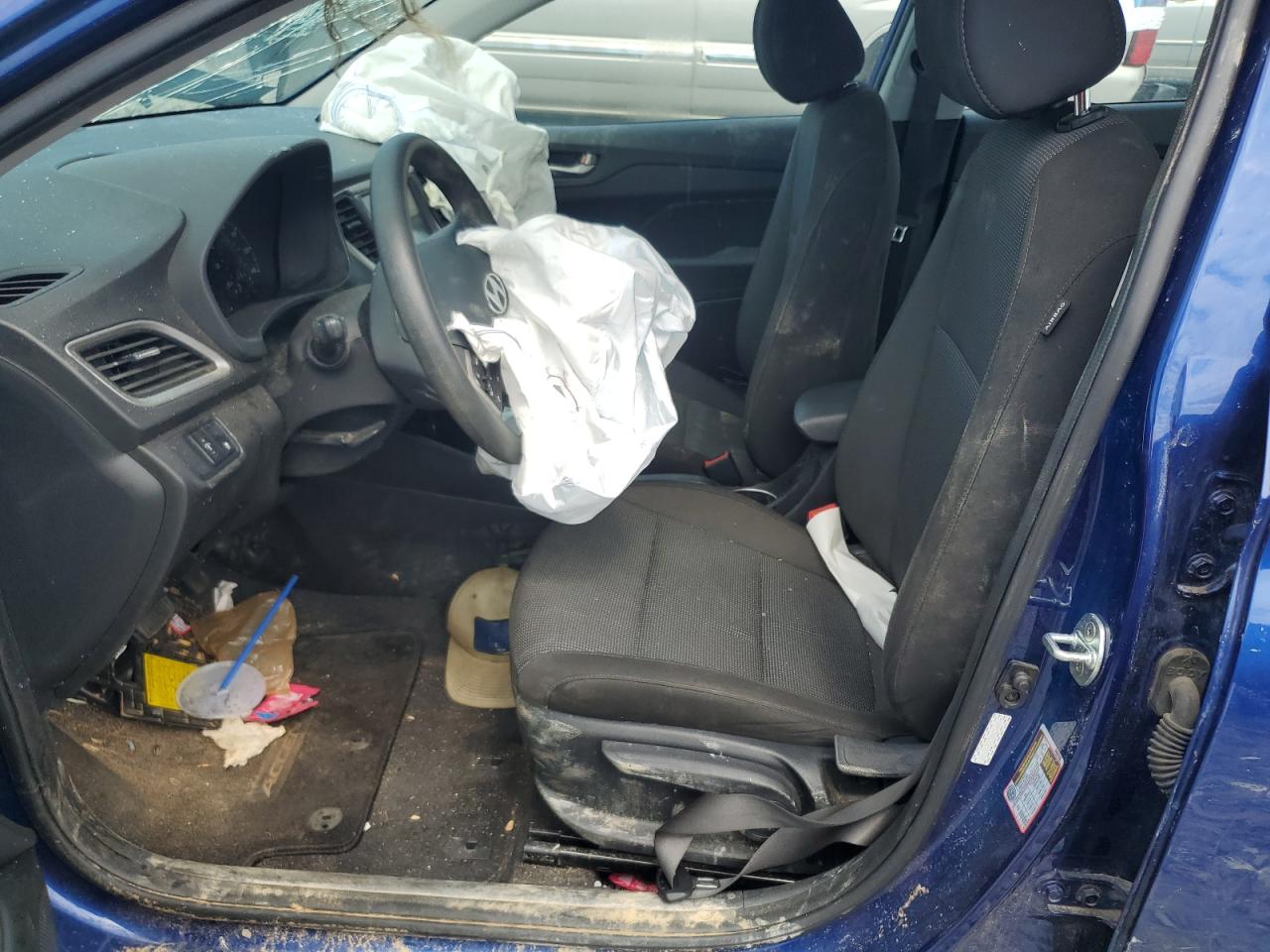 2022 Hyundai Accent Se VIN: 3KPC24A67NE187429 Lot: 62141275