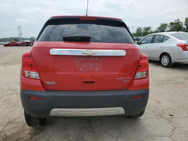  CHEVROLET TRAX 2015 Червоний
