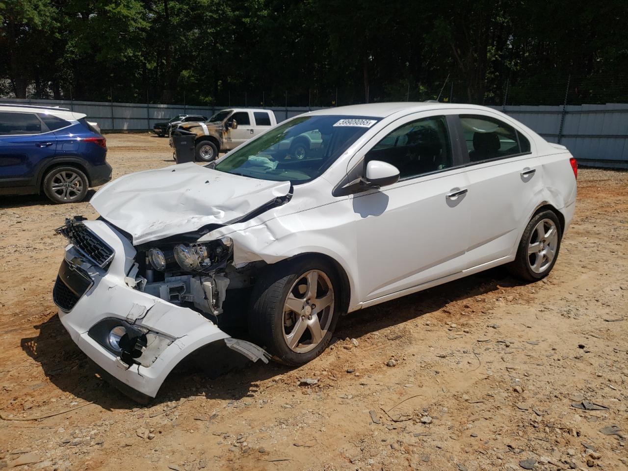 2016 Chevrolet Sonic Ltz продається в Austell, GA - Front End
