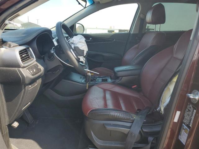  KIA SORENTO 2019 Burgundy