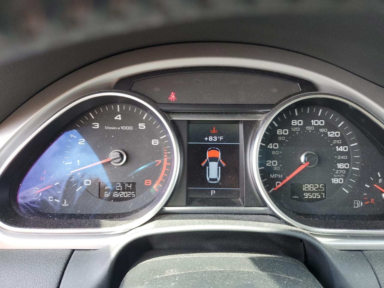 2014 Audi Q7 Premium Plus VIN: WA1LGAFE7ED001576 Lot: 60997495
