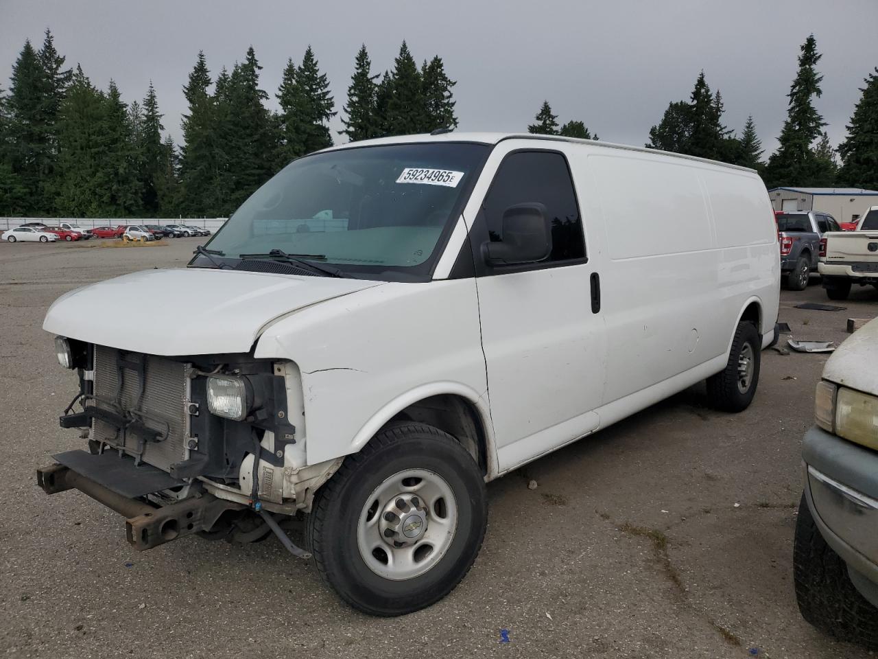 2014 Chevrolet Express G2500 en Venta en Arlington, WA - Front End