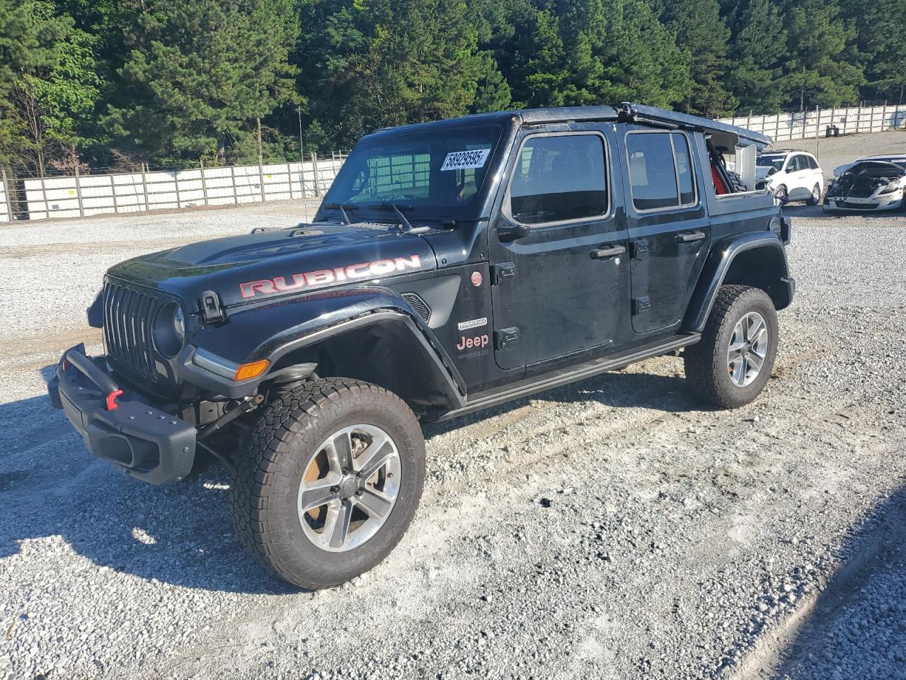 2020 Jeep Wrangler Unlimited Rubicon на продаже в Gainesville, GA - Top/Roof