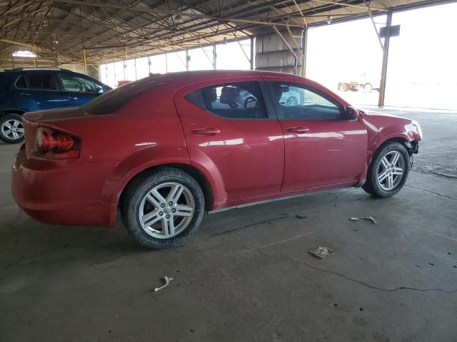  DODGE AVENGER 2013 Czerwony