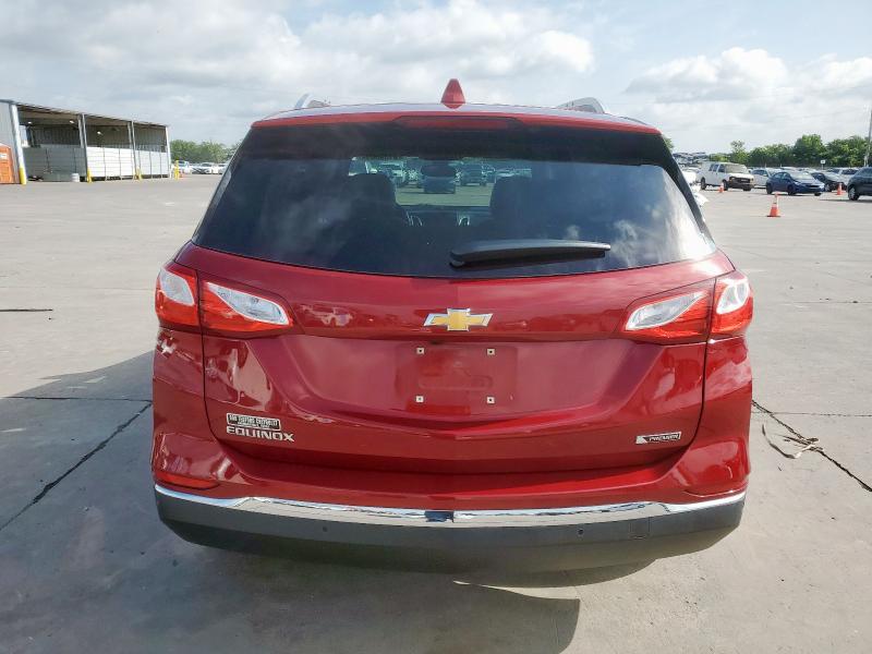  CHEVROLET EQUINOX 2018 Czerwony