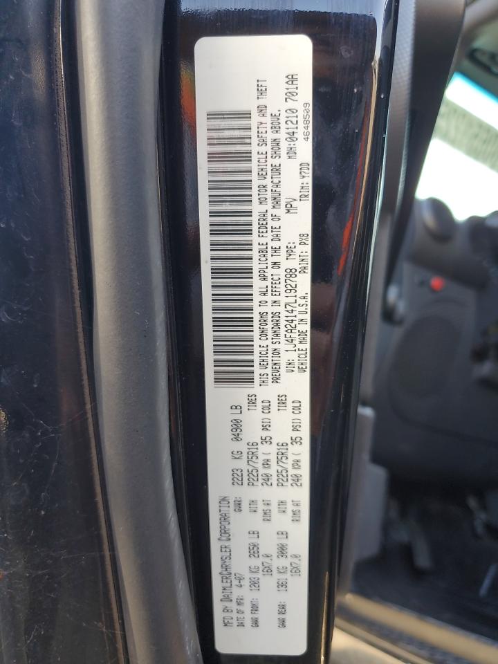 2007 Jeep Wrangler X VIN: 1J4FA24147L192788 Lot: 60651225