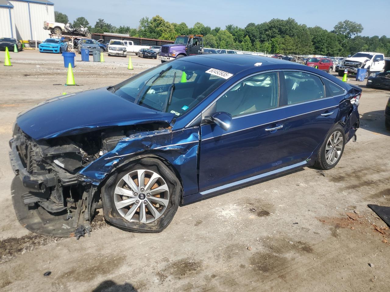 2017 Hyundai Sonata Sport zu verkaufen in Florence, MS - Front End