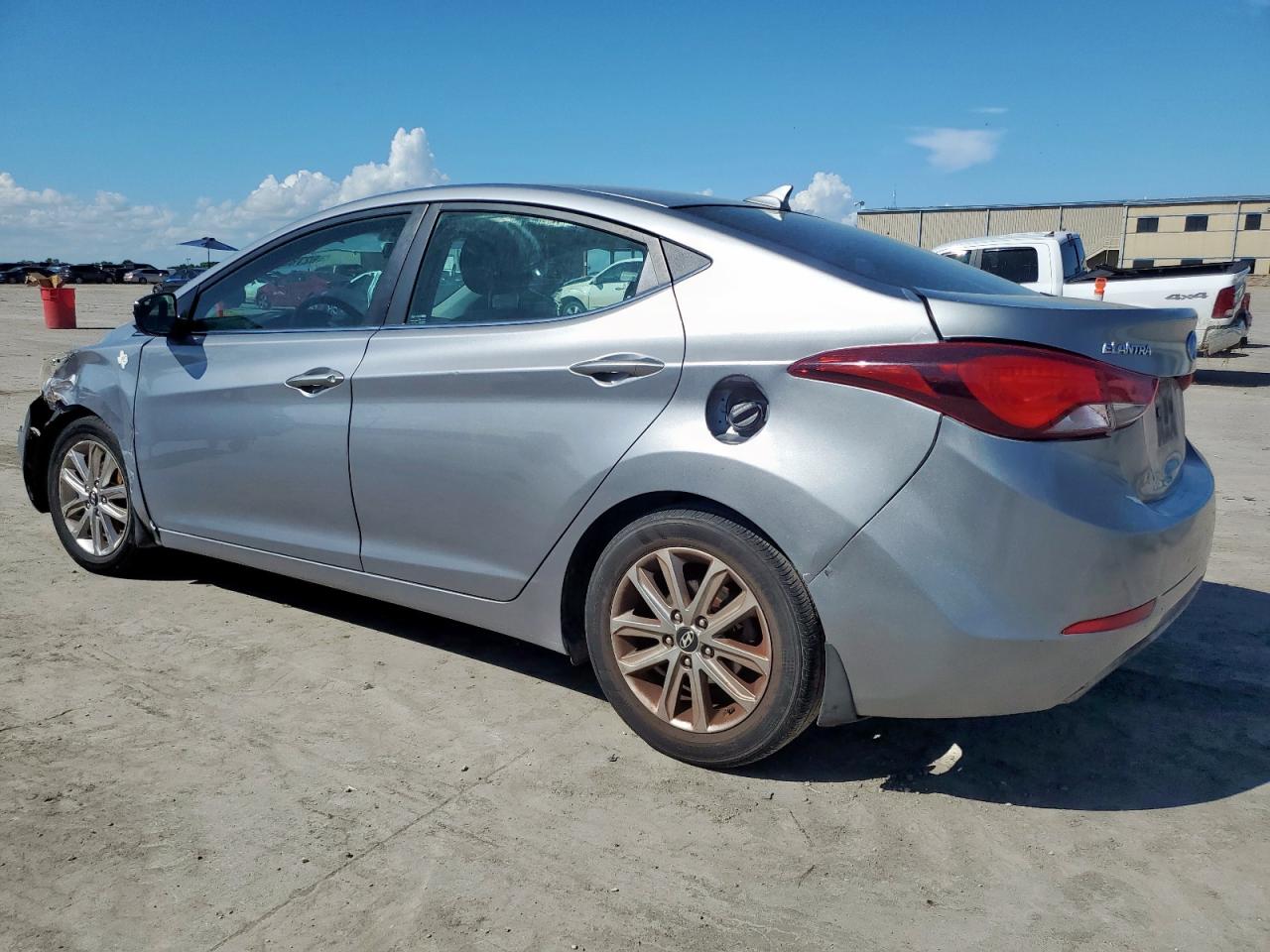 HYUNDAI ELANTRA 2015 VIN 5NPDH4AE4FH612063 zdjęcie 2