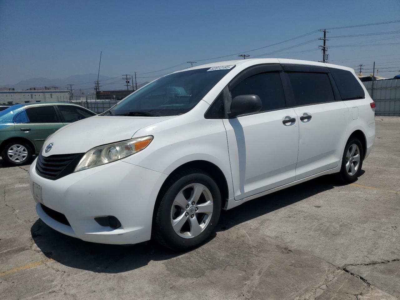 TOYOTA SIENNA 2012 VIN 5TDKA3DC7CS016239