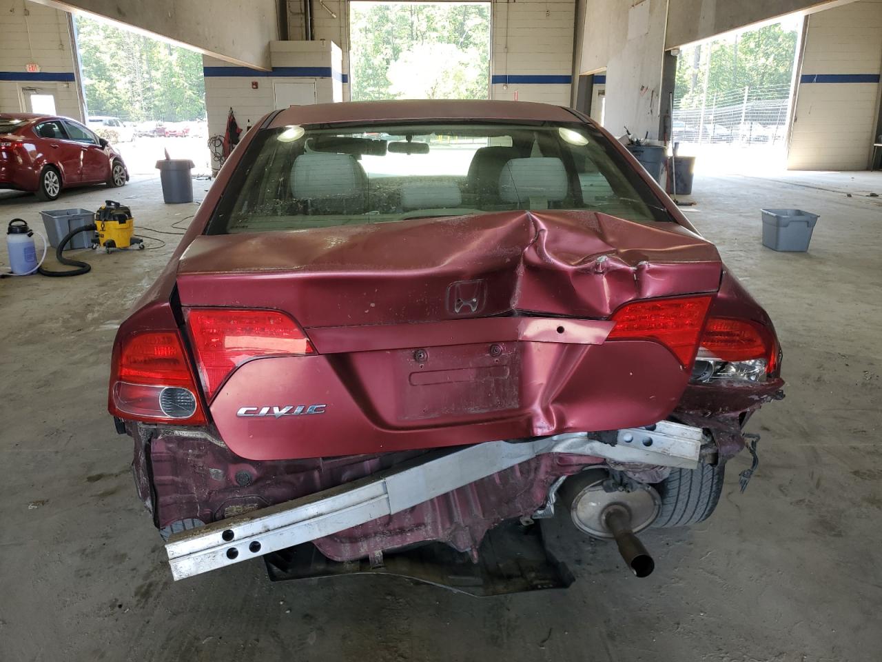 HONDA CIVIC 2008 VIN 1HGFA16528L001677 фото 6
