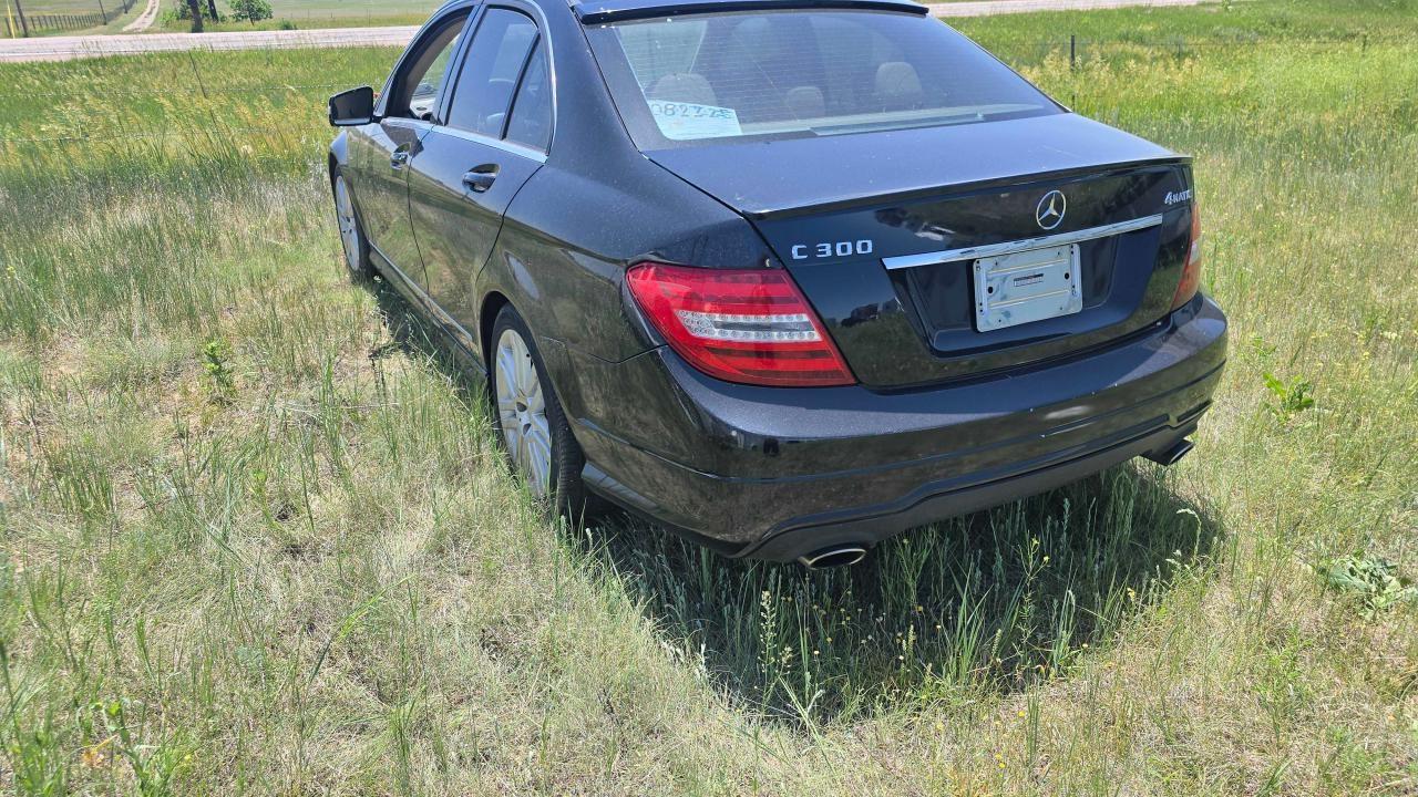 MERCEDES-BENZ C-CLASS 2012 VIN WDDGF8BB3CR193809 zdjęcie 3
