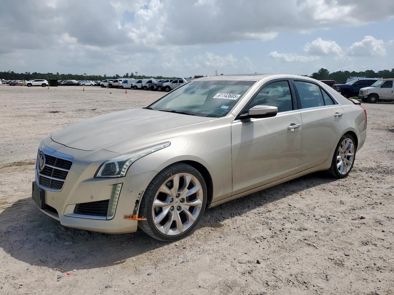 2014 Cadillac Cts Premium Collection на продаже в Houston, TX - Rear End