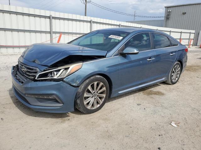  HYUNDAI SONATA 2016 Синий