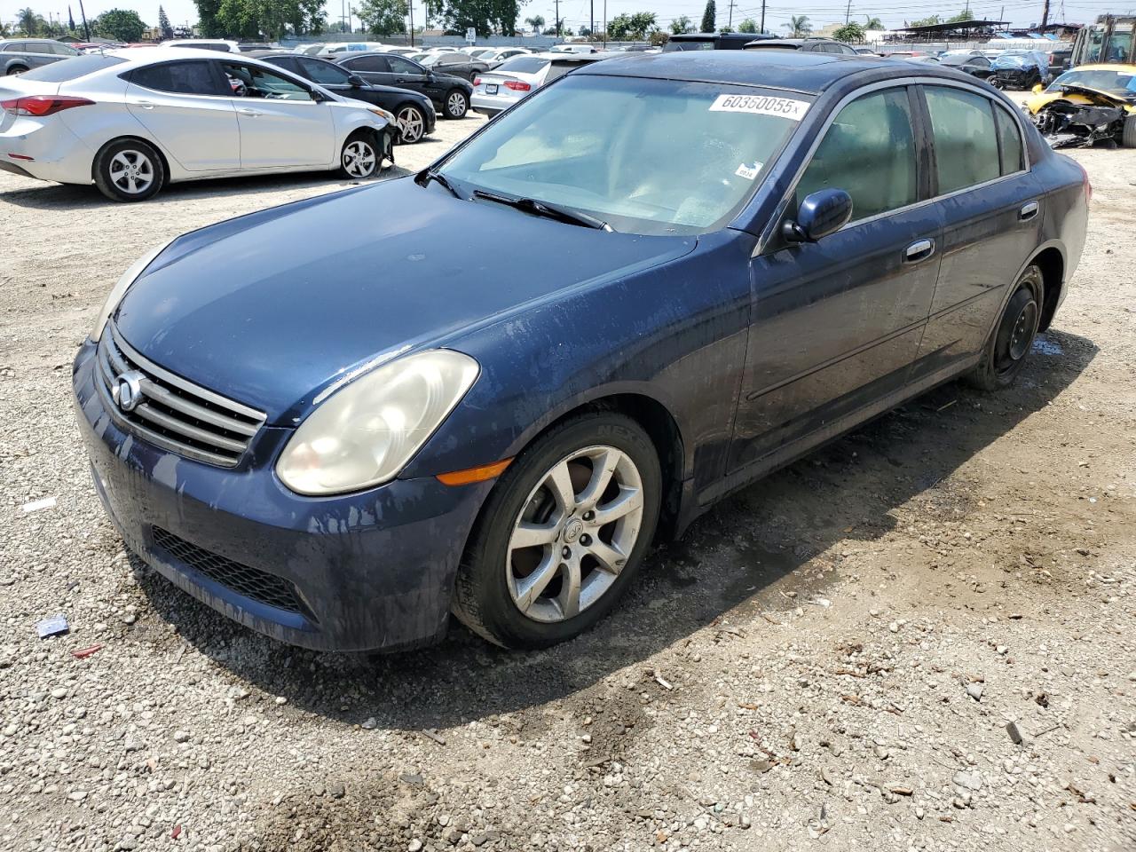 2006 Infiniti G35 იყიდება Los Angeles-ში, CA - Normal Wear