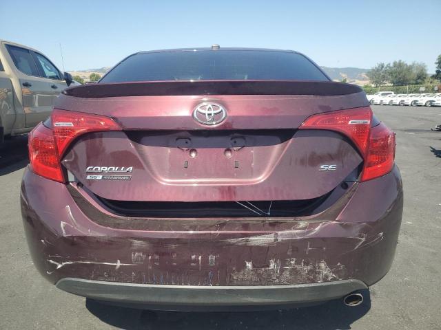  TOYOTA COROLLA 2017 Burgundy