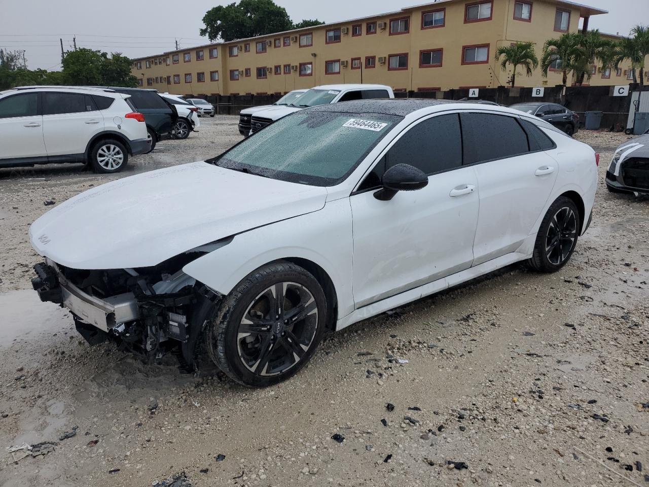 2022 Kia K5 Gt Line იყიდება Opa Locka-ში, FL - Front End