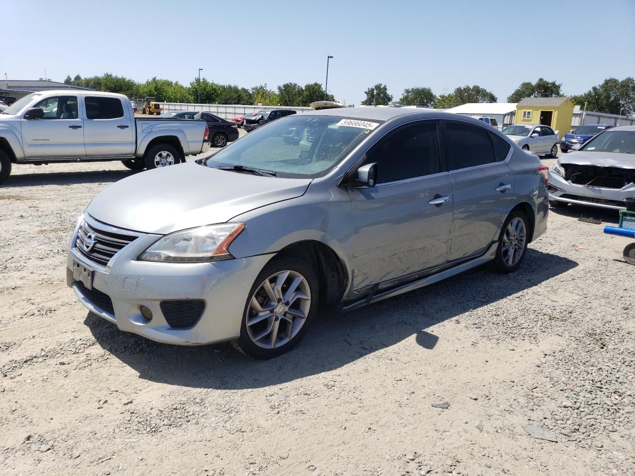 2014 Nissan Sentra S продається в Sacramento, CA - Side