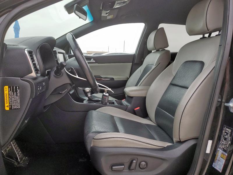  KIA SPORTAGE 2018 Черный