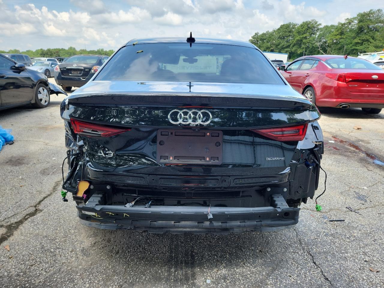 2022 Audi A3 Premium Plus VIN: WAUHUDGY7NA055683 Lot: 61661045