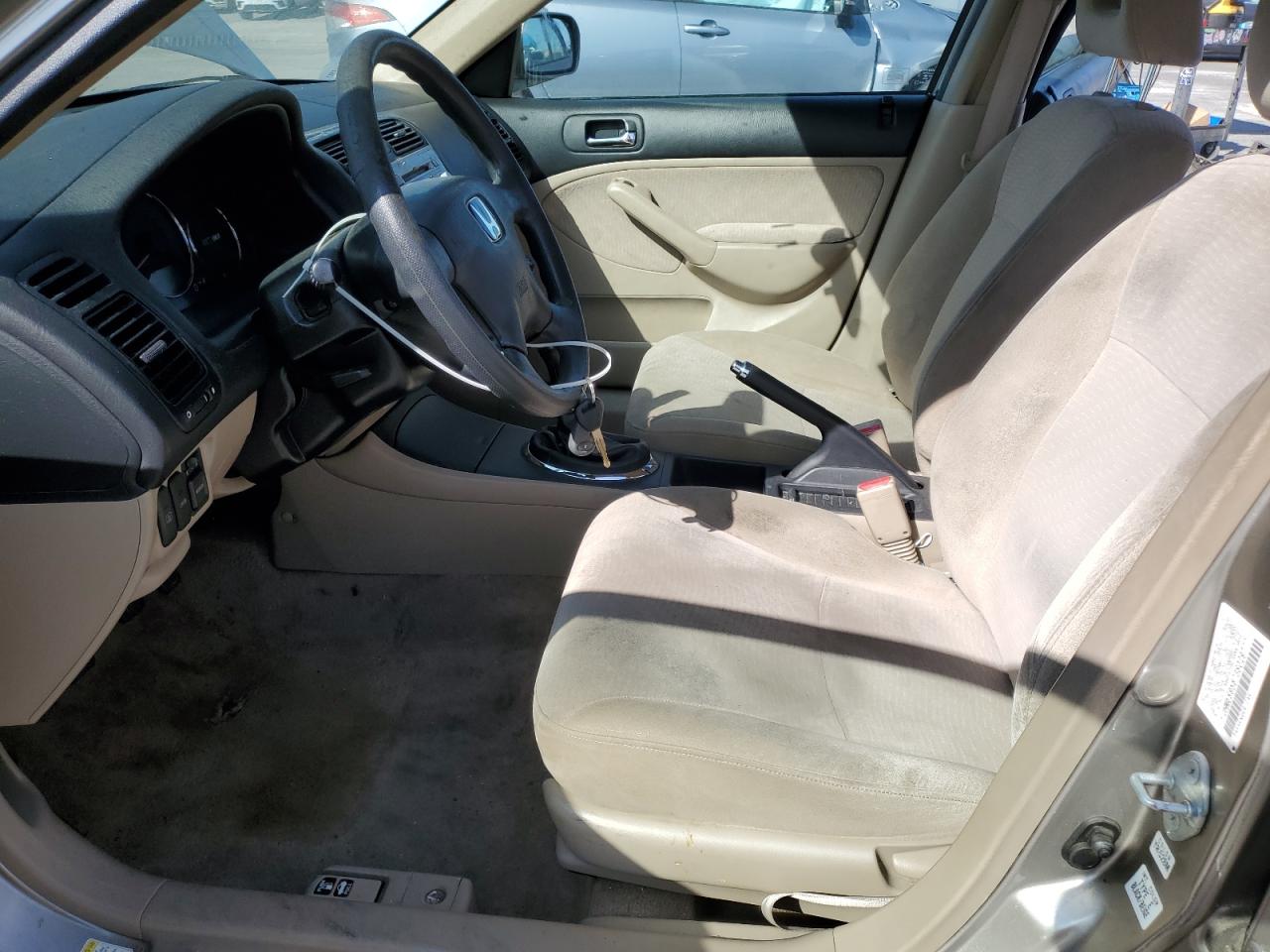 2003 Honda Civic Hybrid VIN: JHMES95673S029777 Lot: 61424585